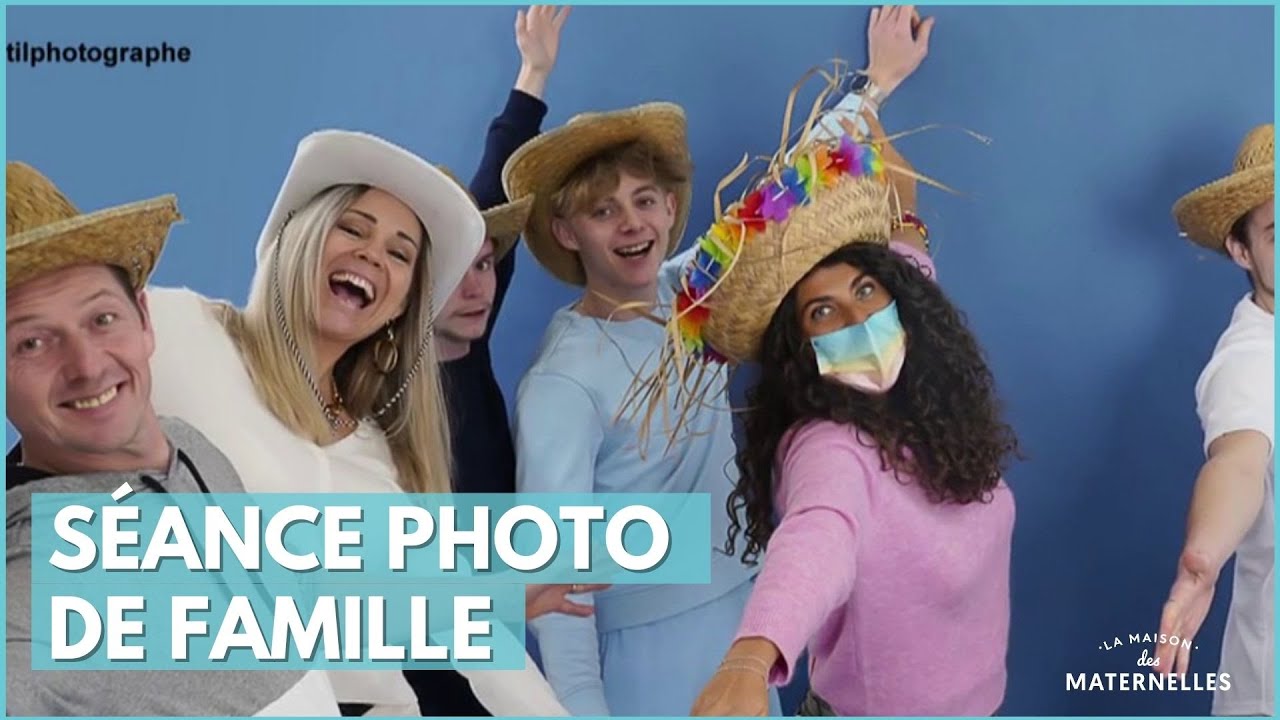 Séance photo de famille - La Maison des maternelles #LMDM