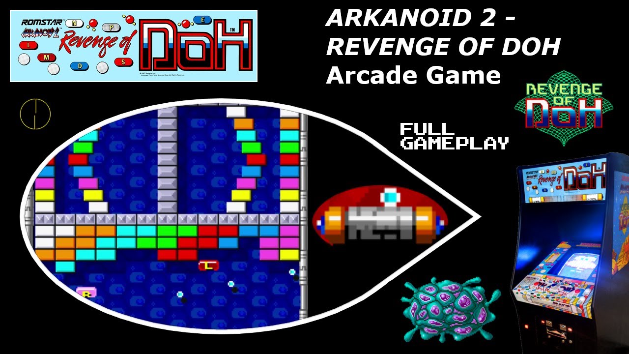 Arkanoid 2 - Revenge Of DOH Arcade Game/MAME - 613730