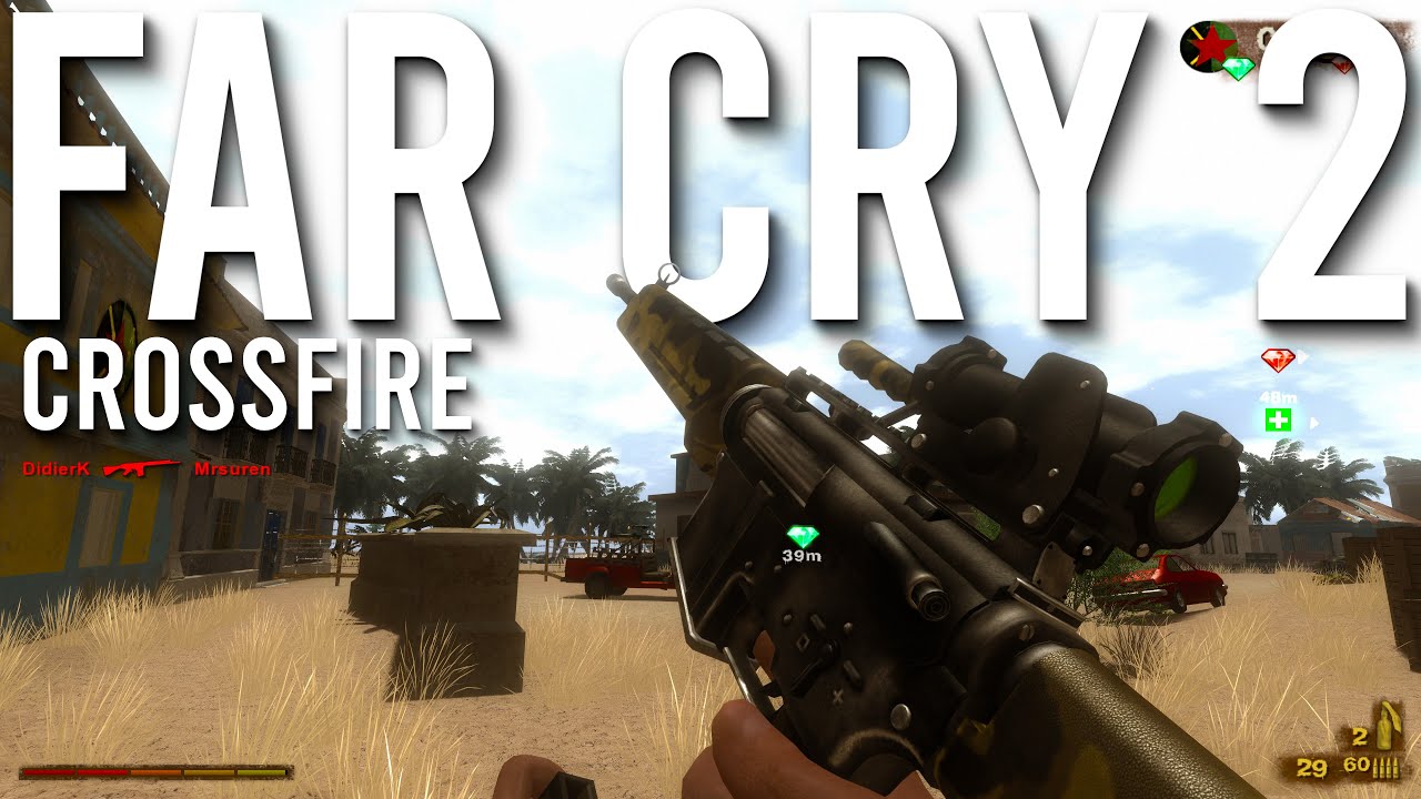 Far Cry 2 Multiplayer Crossfire (Cod 4 Map) Multiplayer Gameplay | 4K
