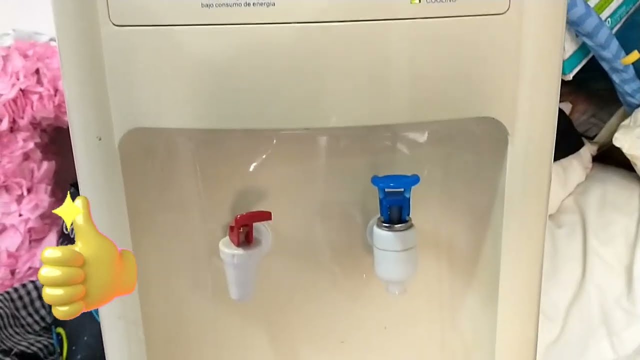 dispensador de agua no calienta, solo saca agua fría