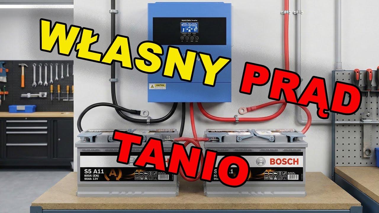 Falownik solarny + bateria + panele za 2000 zł - możliwe?