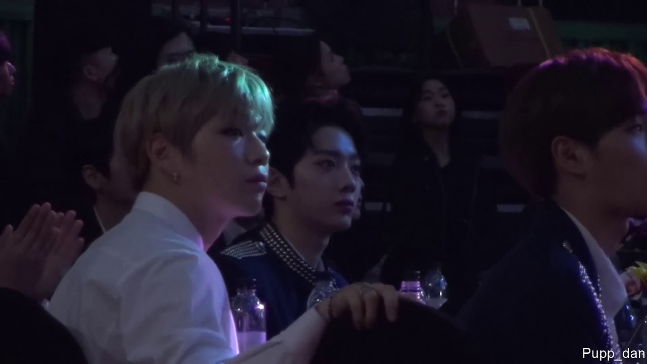 180214 가온 시상식 가수석, 다니엘 focus