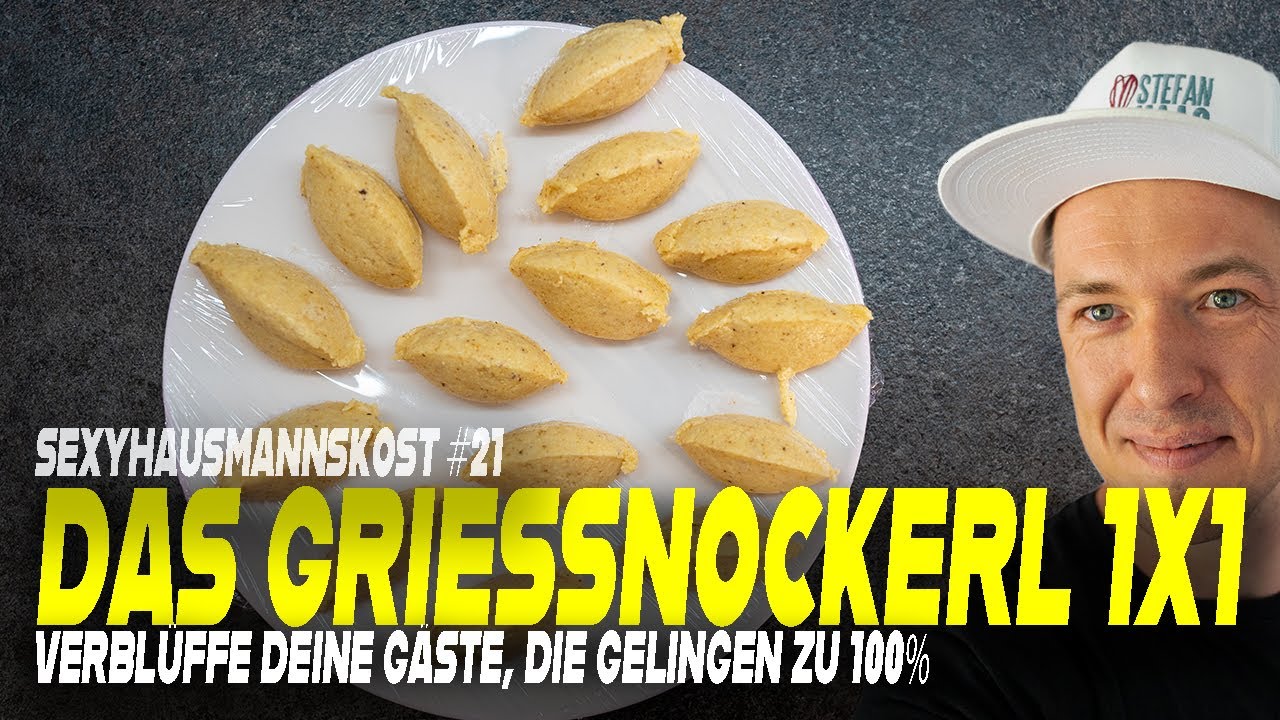 Grießnockerln die zu 100% gelingen. Verblüffe deine Gäste.