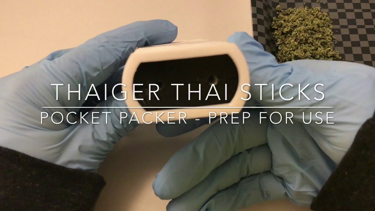 The Pocket Packer by ThaiGer Thai Sticks - Prep for use