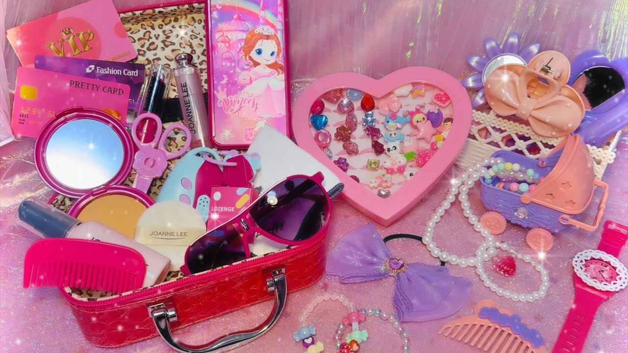 【ASMR】私のカバンの中身とアクセサリー紹介します💍🩷What’s in my bag?