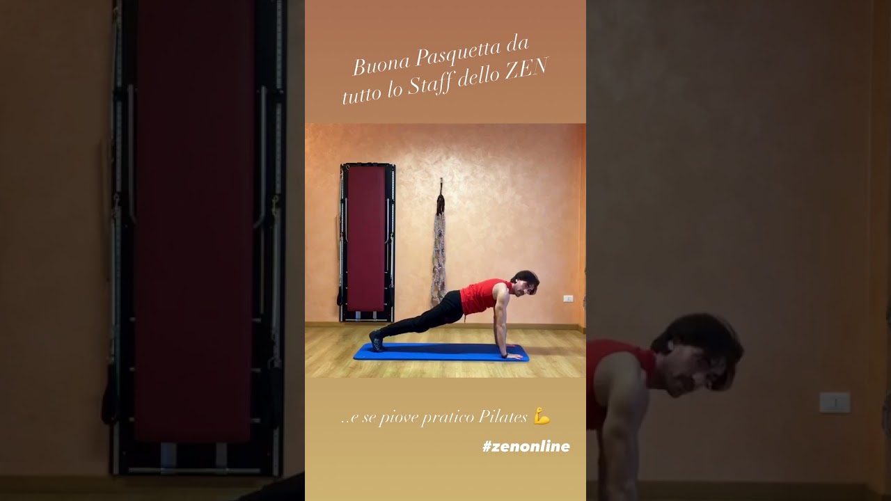 e se piove pratico Pilates,👉 Lezione Completa di  Pasquetta’ #pilatesworkout #zenonline #matworkout