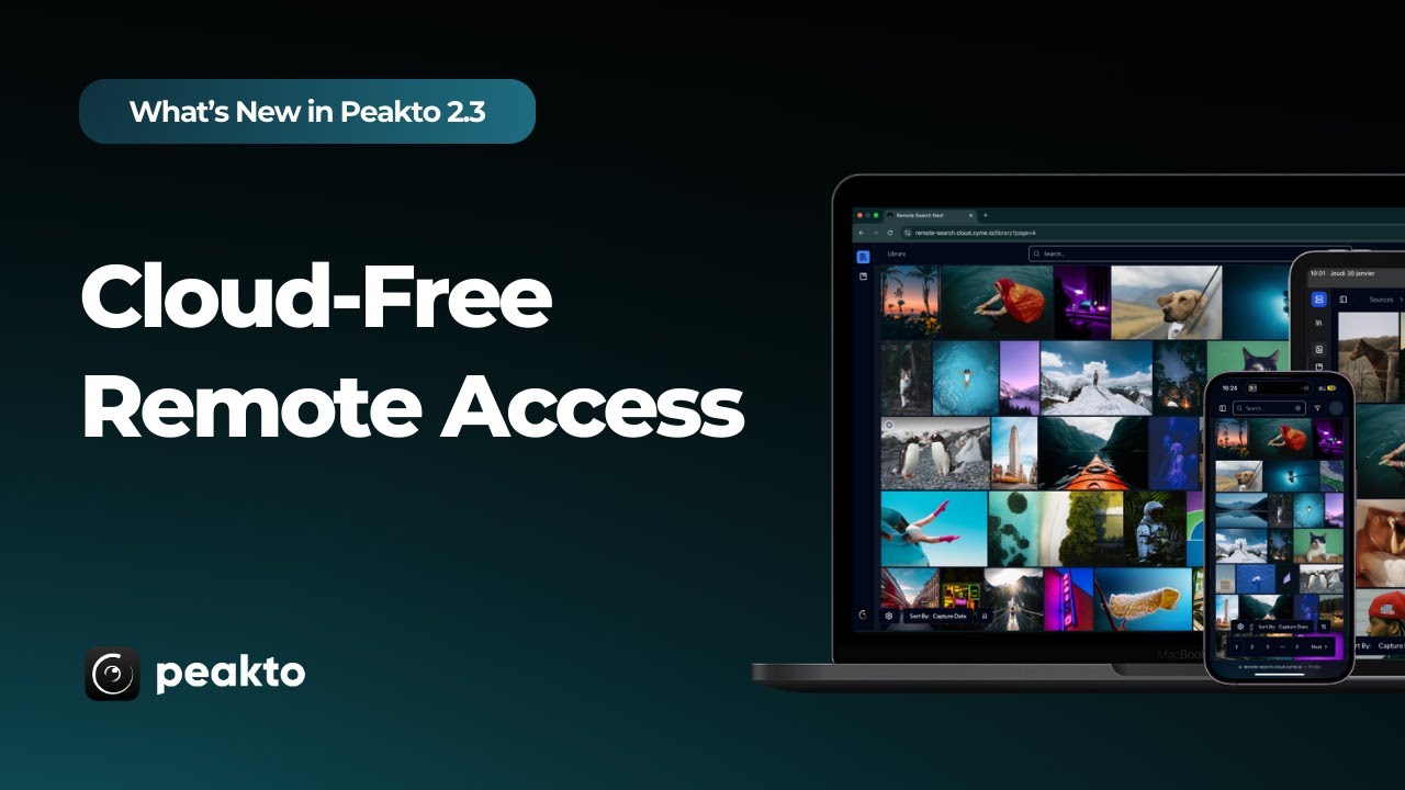 Remote Access, Smarter Search Bar and More | What's New in Peakto 2.3