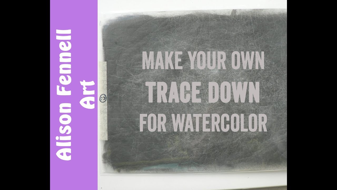 How to Make your own trace down sheet