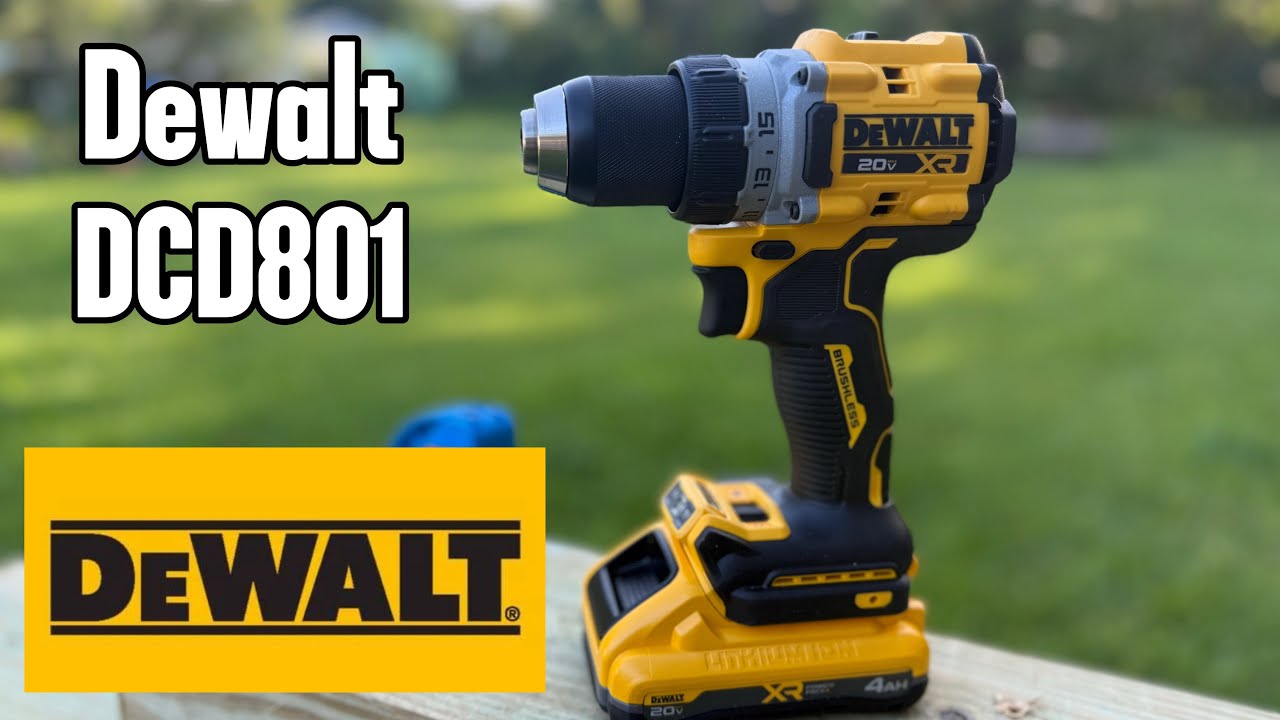 Is this DeWalts new best drill?? DCD801