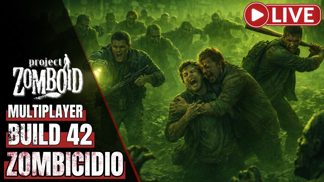 ¡ESTA BUILD ESTÁ ROTA! 🔨 Domando el Multiplayer x16 | Project Zomboid B42