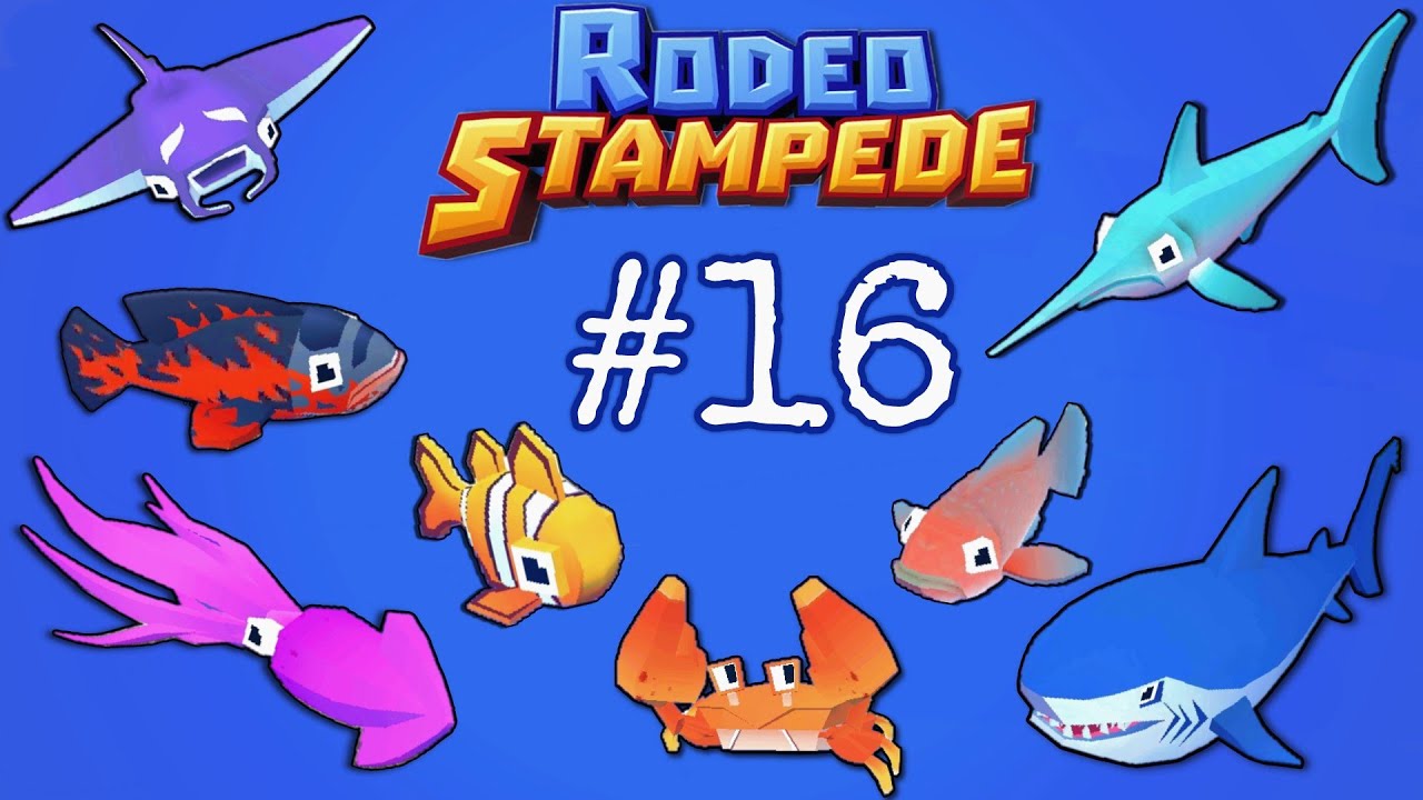 We Caught The Shark And The Swordfish!! | Rodeo Stampede - Part 16