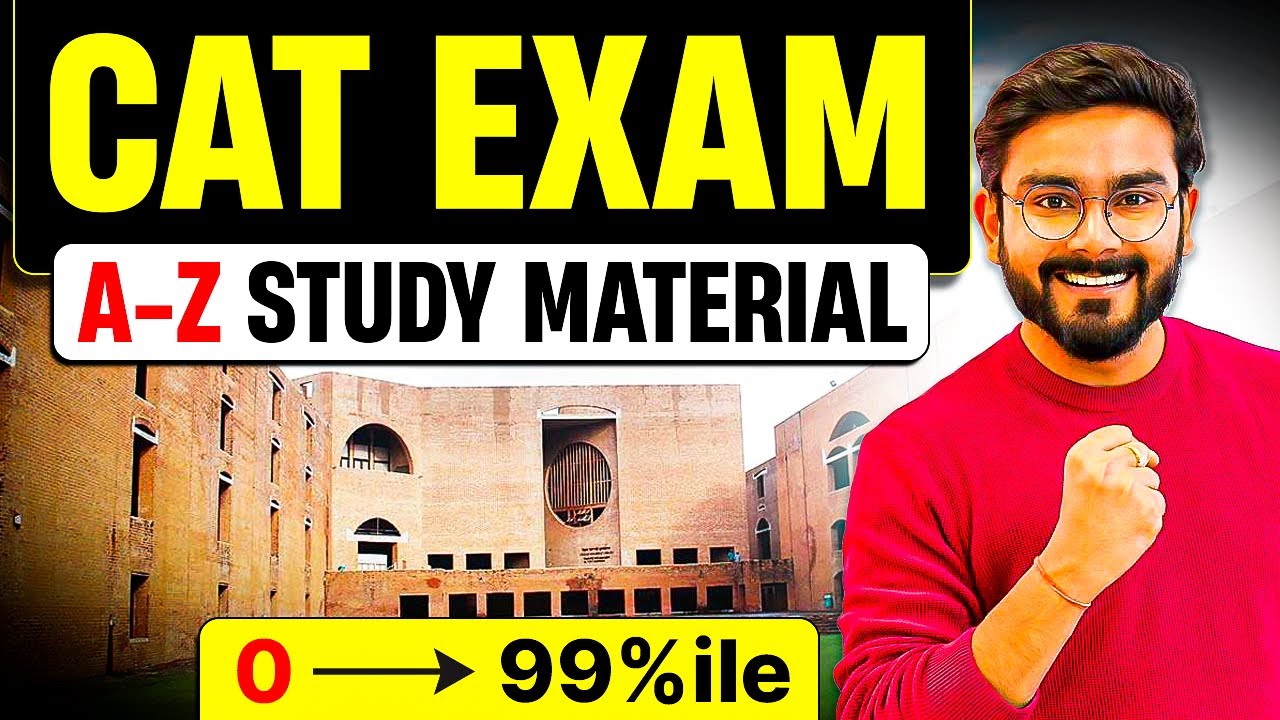 CAT Preparation Strategy | Best books for CAT 2025 exam | Crack CAT exam 