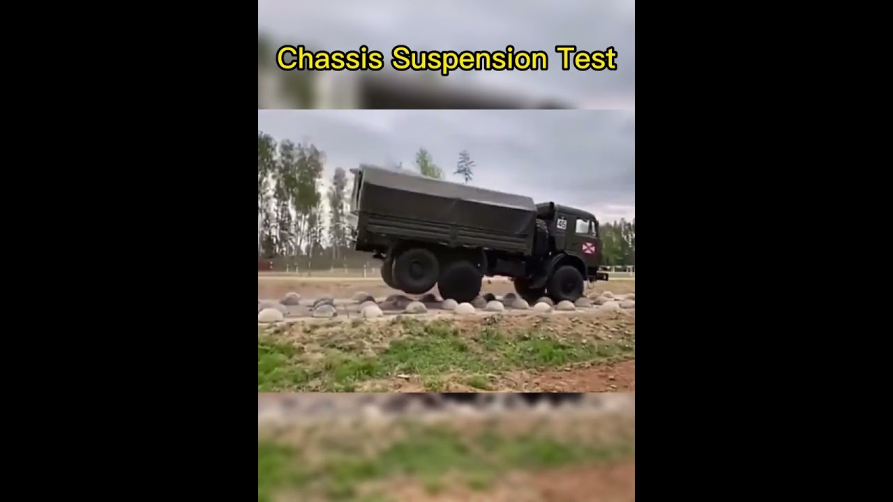 Have you seen the chassis suspension test？#suspension ，#truck