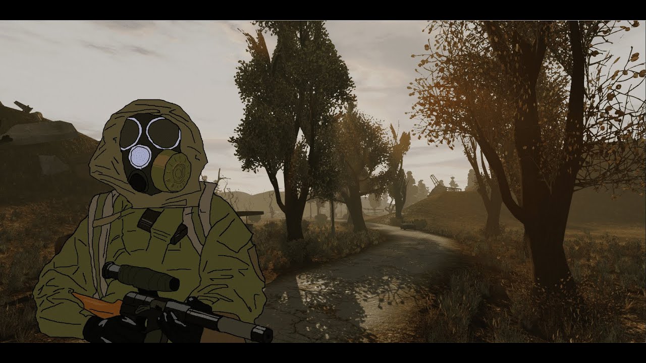 Zazhigat' but you're casually taking a stroll through Garbage to Rostok