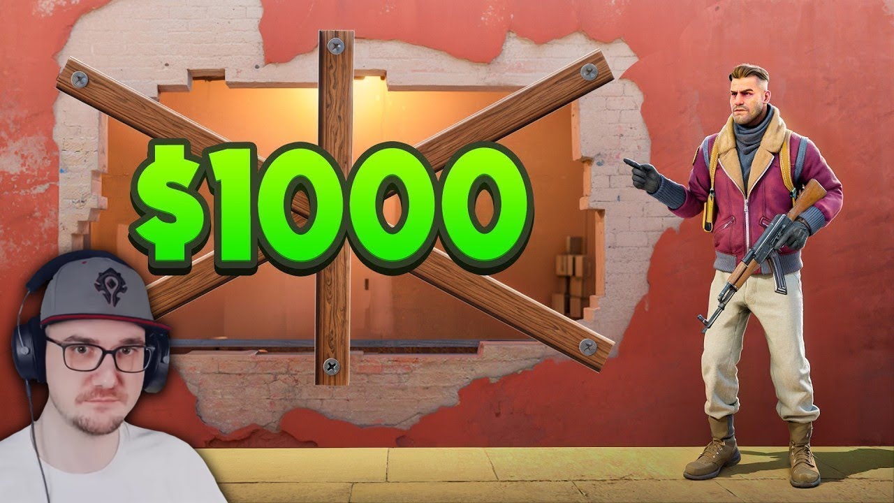 СМОЖЕШЬ открыть ОКНО — Получишь $1000! ► NadeKing ( CS 2 ) | Реакция