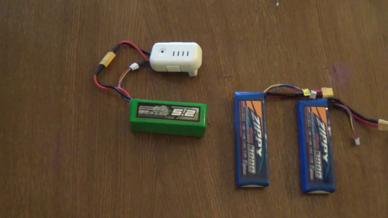 Phantom 2 battery MOD pt.2 - test
