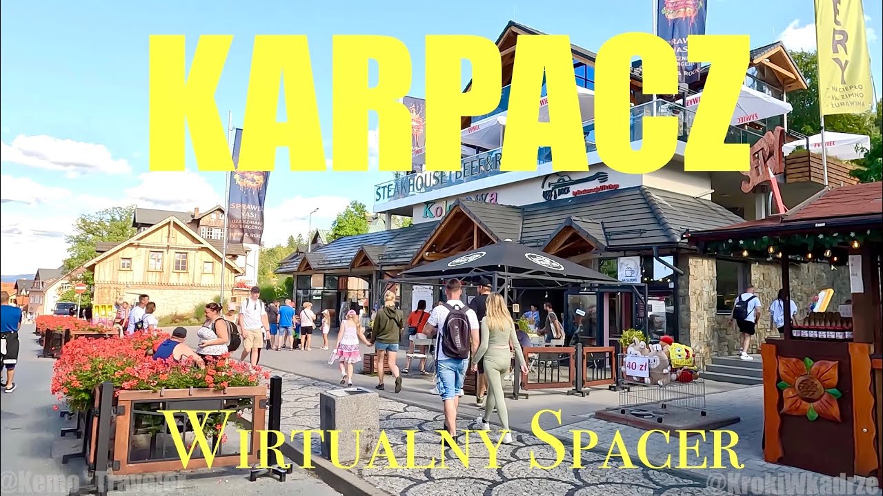 KARPACZ Wirtualny Spacer po głównym deptaku | Lato 2025 [4K UltraHD] 