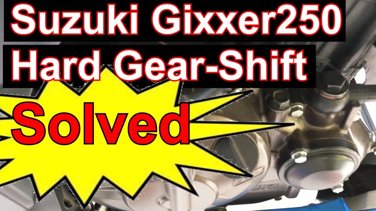 Gixxer250 Clutch & gear Adjustment