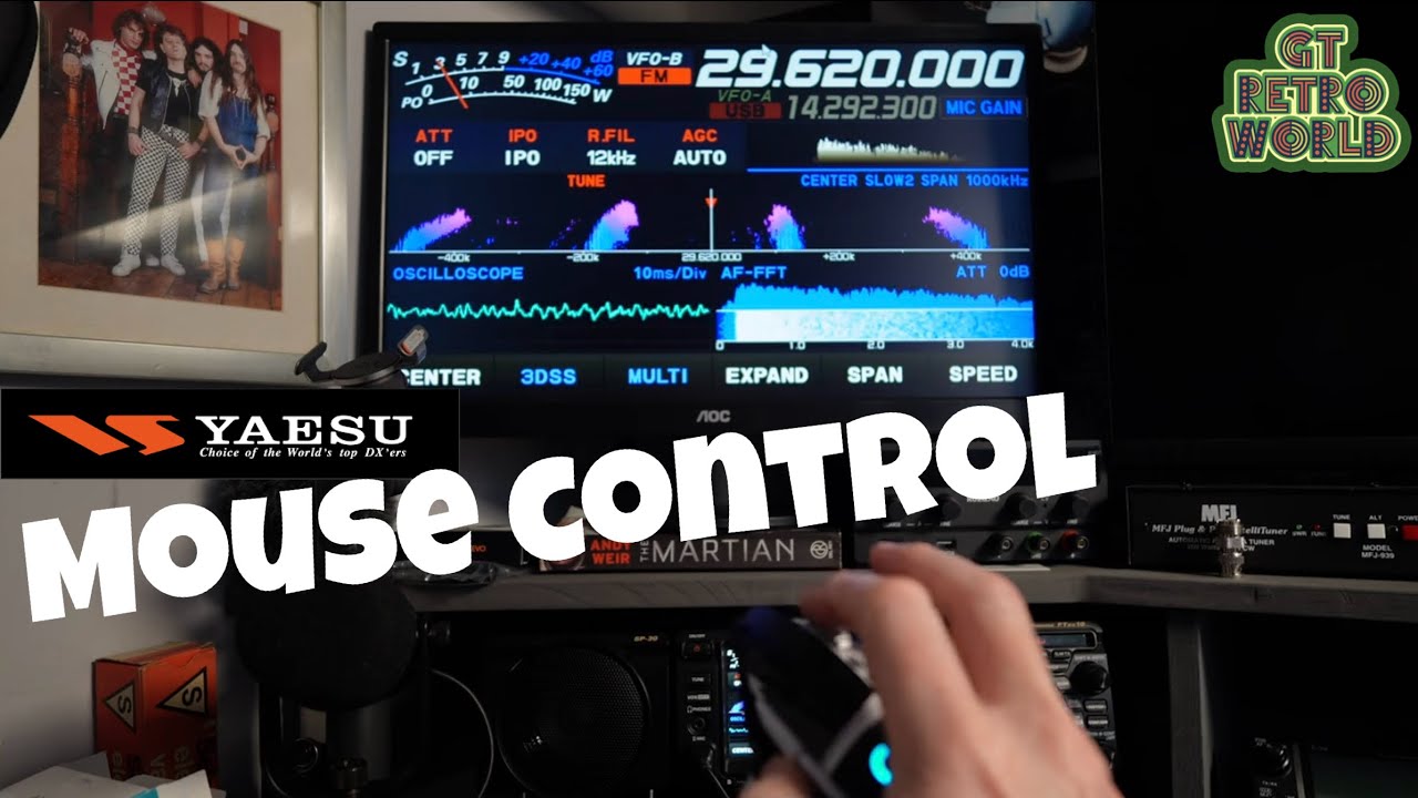 YAESU FTdx10 с управлением мышью (последняя прошивка 202308)