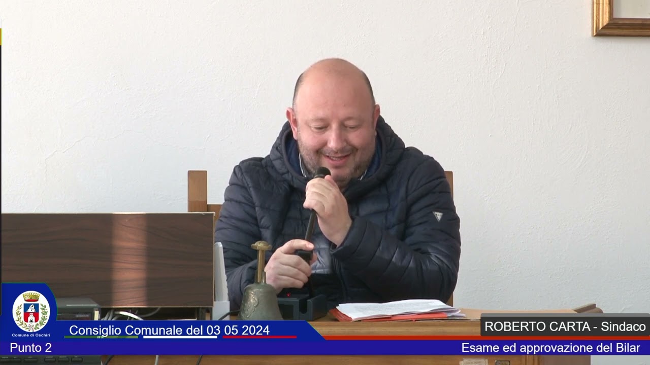 Oschiri Consiglio Comunale del 03 05 2024 Integrale