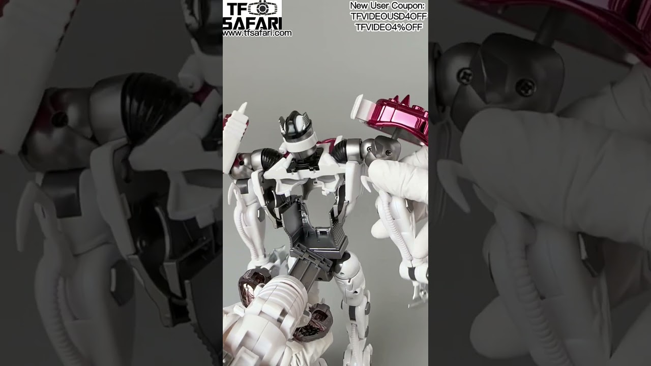 Quick Transformation Video for Transart TA BWM-10 BWM10 Dinobot II #transformers
