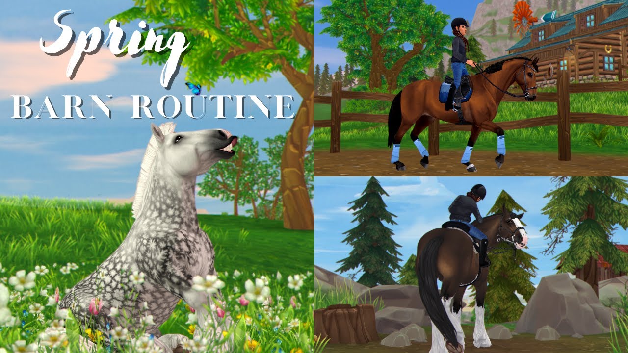 Spring Barn Routine || SSO RRP