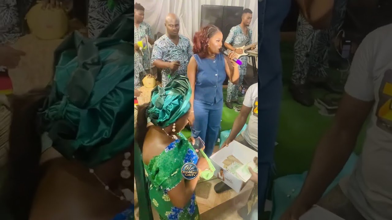 Look at how Tiwalola shittu Celebrated Evangelist Adegboyega Akingboye..