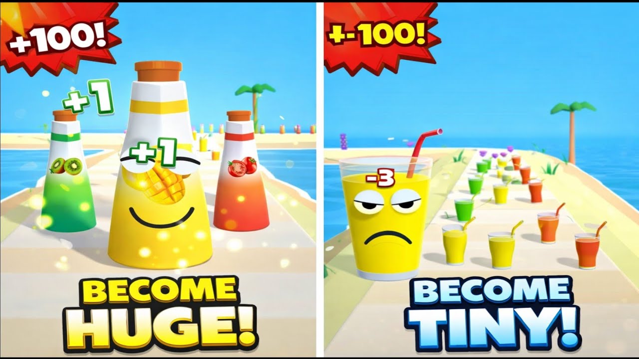 Playing Juice Run with Benzamin 🔴