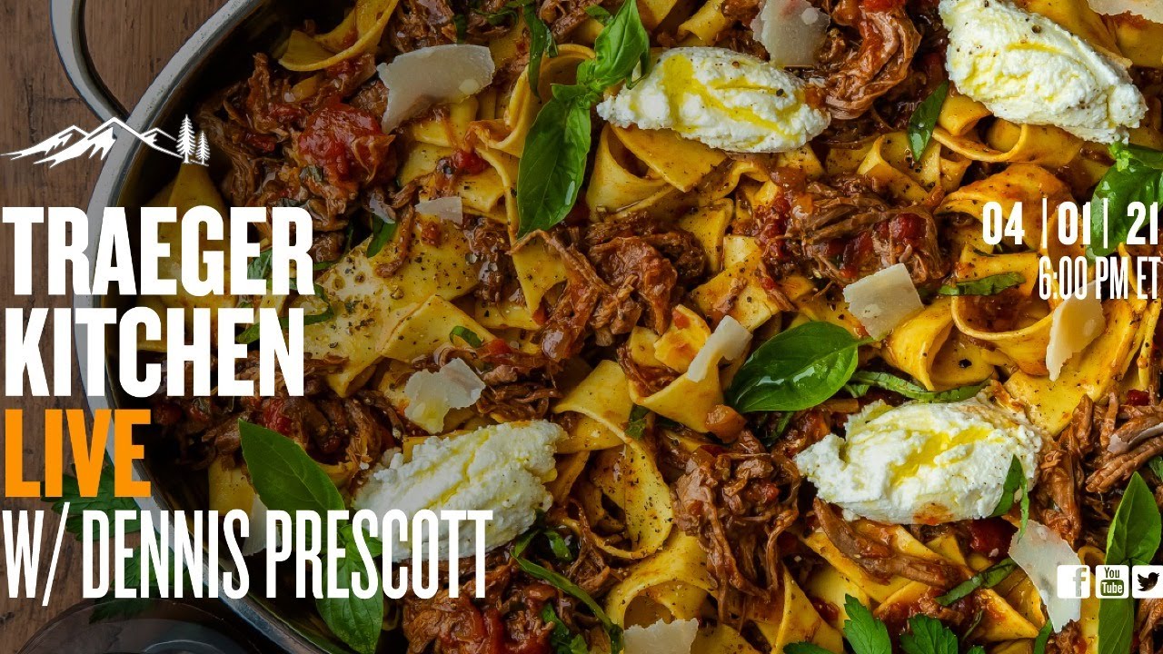 Braised Beef Pappardelle & Tuscan-Style Panzanella Salad with Dennis Prescott