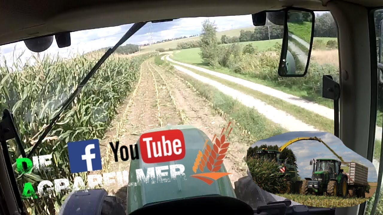 [Cabview GoPro] Mais abfahren mit John deere 6630 / Die Agrarfilmer [HD]