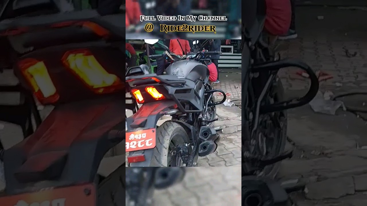 Dominar 250  Touring Accessories😎D250 पूरा 400 बनगया😍 #viralvideo #dominar #touring #99rpm #ktm