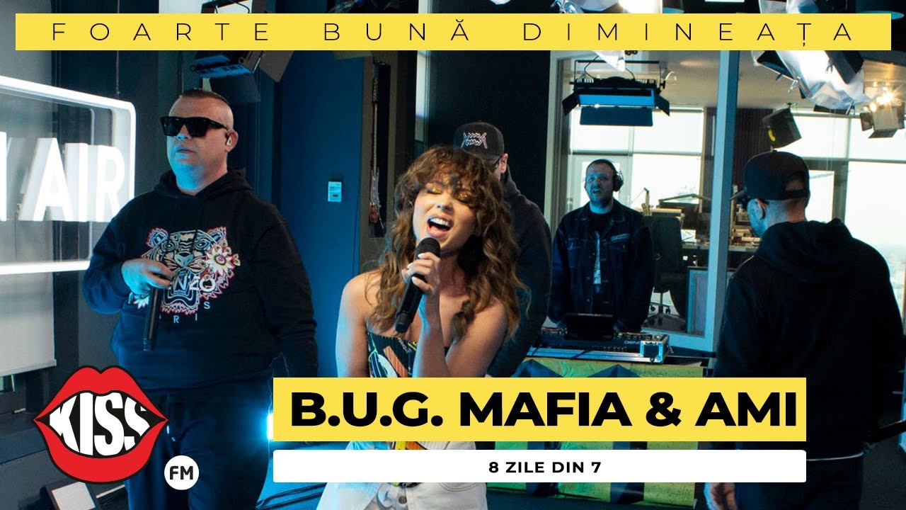 B.U.G. MAFIA feat. AMI - 8 Zile Din 7 (Live @ Foarte Bună Dimineața)