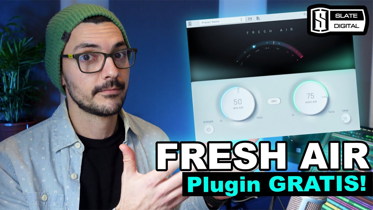 Slate Digital FRESH AIR | El mejor plugin GRATIS? - Review & Demo