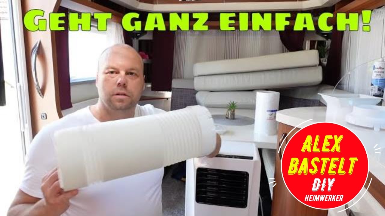 Abluftschlauch der Klimaanlage im Wohnwagen - wohin damit?