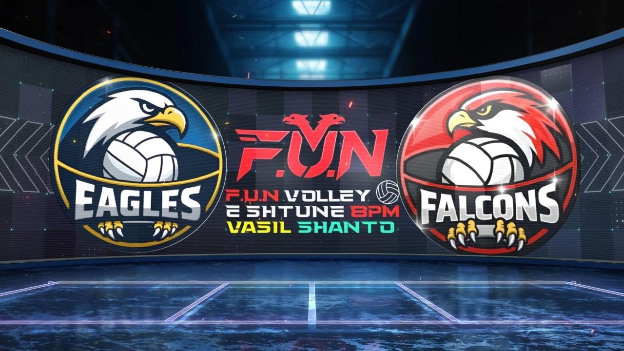 F.U.N VOLLEYBALL 7 MARS E SHTUNE 8PM  @VASIL SHANTO