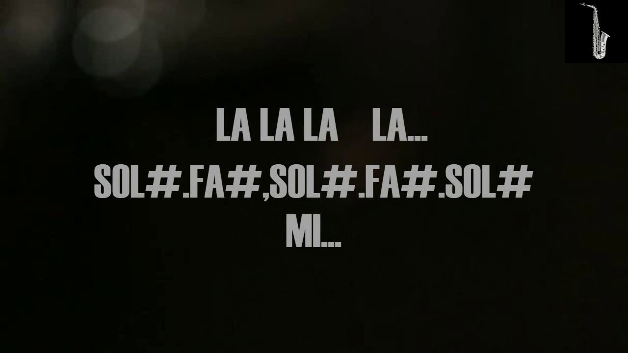 SHALLOW - LADY GAGA (TUTORIAL) Notas musicales en saxofon alto SAX COVER