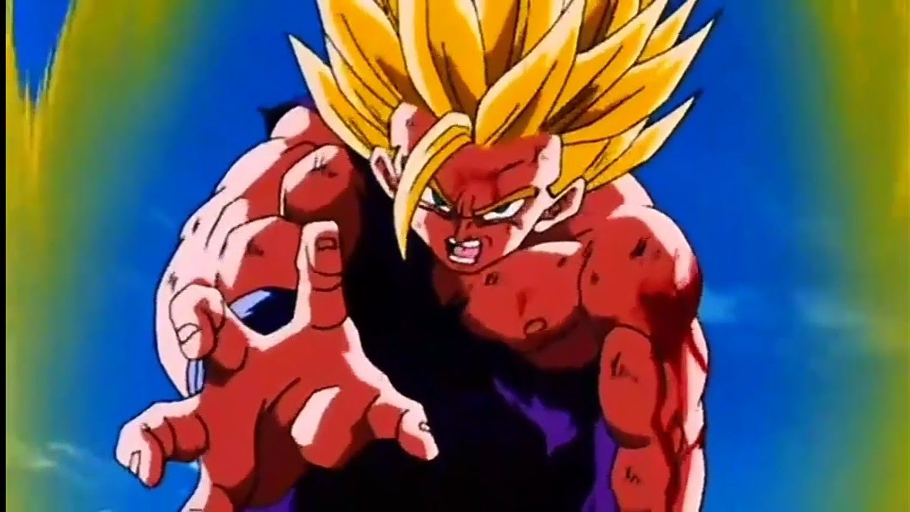 Gohan derrota Cell saga dos Androids (DUBLADO-BR)