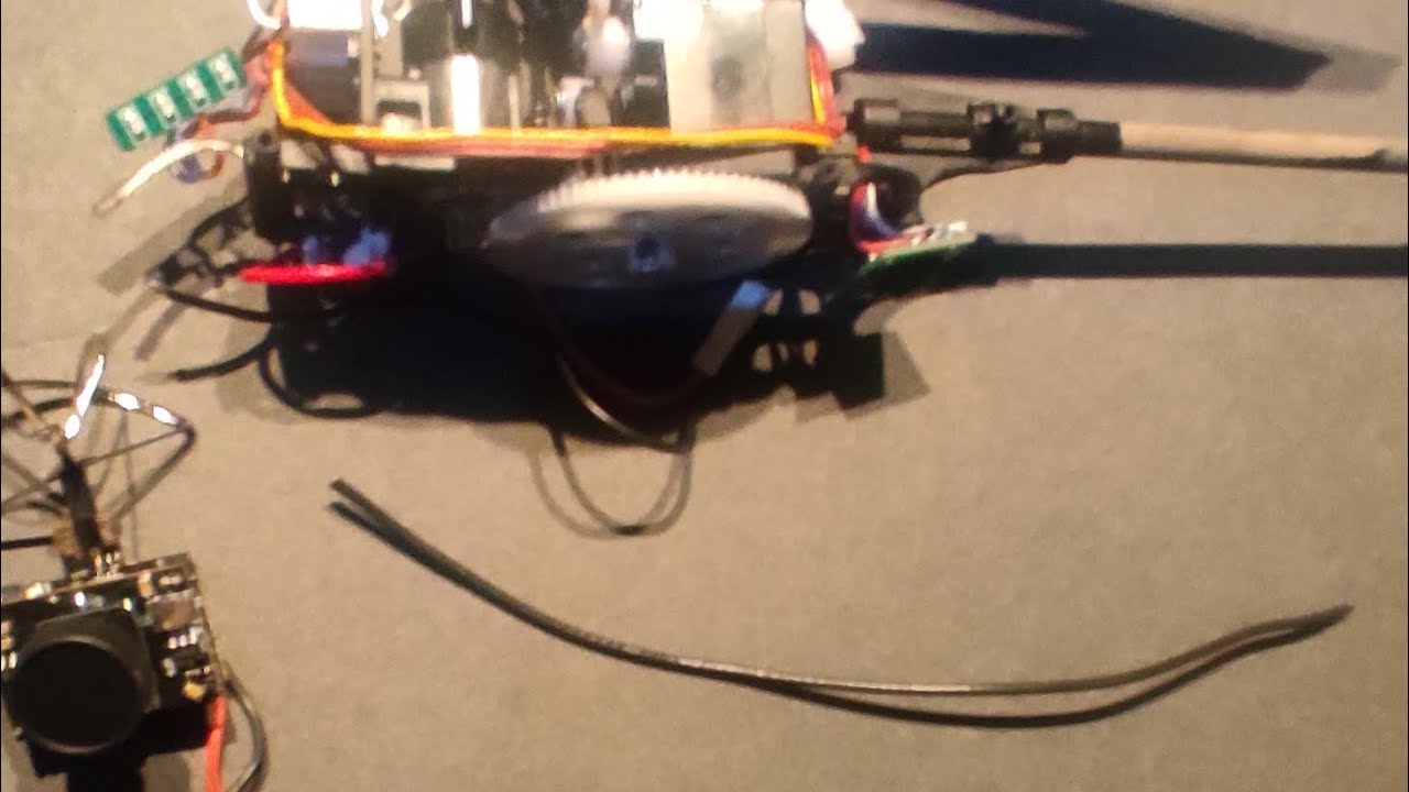 EACHINE E110 Helicopter 5.8 GHZ CAMERA INSTRUCTION MOD