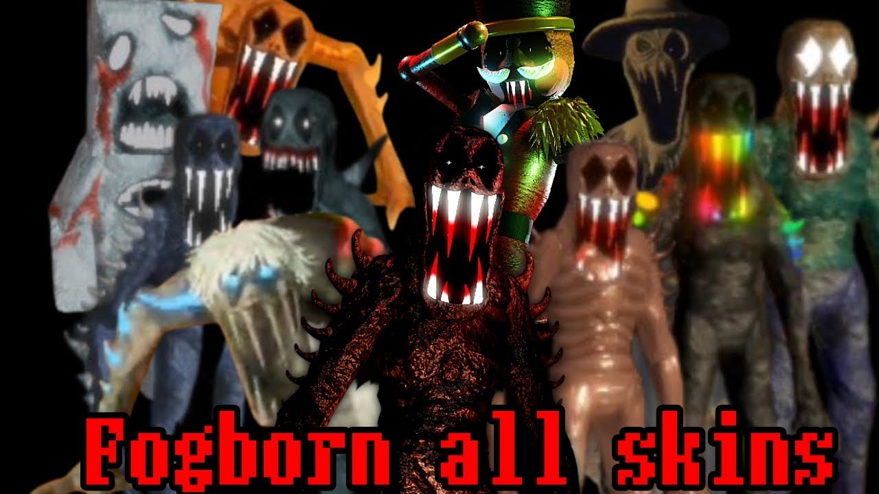 Fogborn every skin gameplay - Pillar Chase 2 (Roblox)