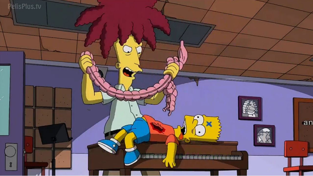 Bob Patiño M4ta a Bart, La Mu3rte de Bart Simpson - La Casita del H0rror 26 - Resumen en 3 Minutos