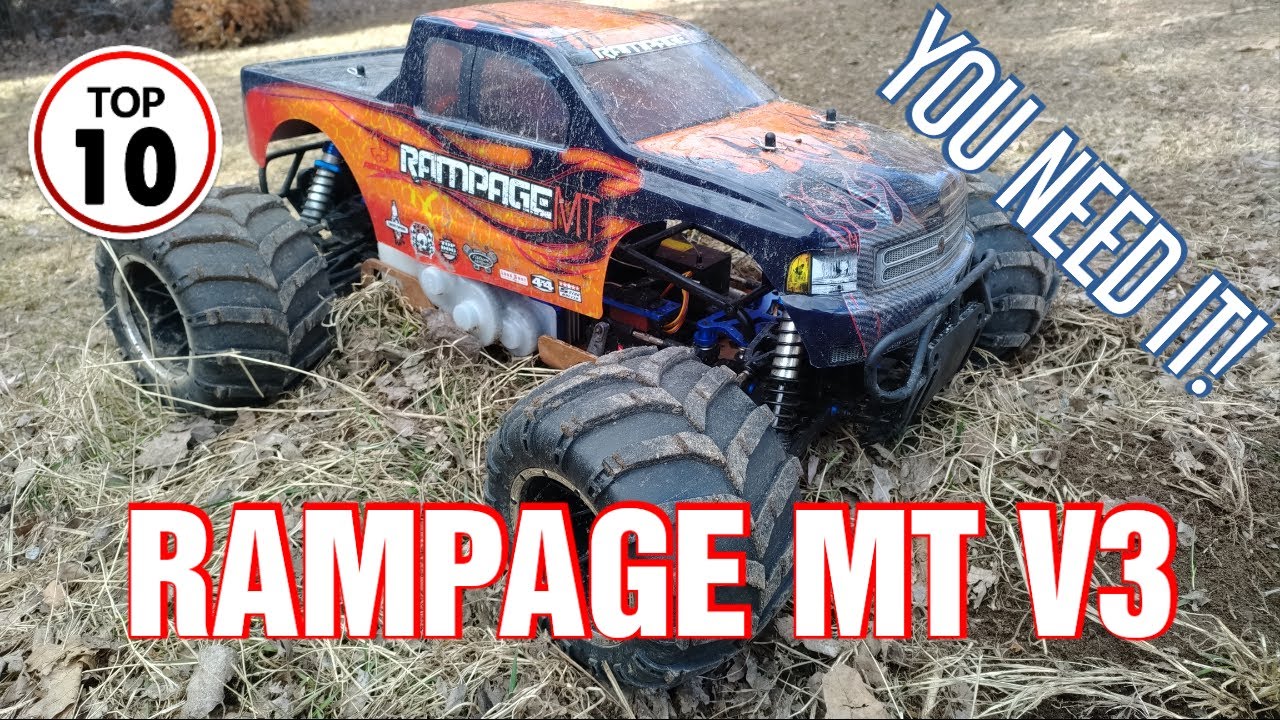 REDCAT RAMPAGE MT V3 1/5 SCALE RIP AND THOUGHTS