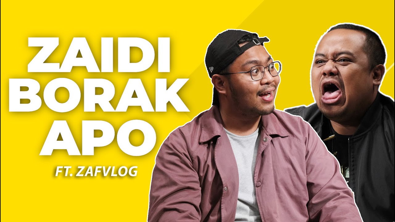 ZAIDI BORAK APO? Zhafvlog Pernah Kena Tahan Polis Sebab Review Filem | EP6