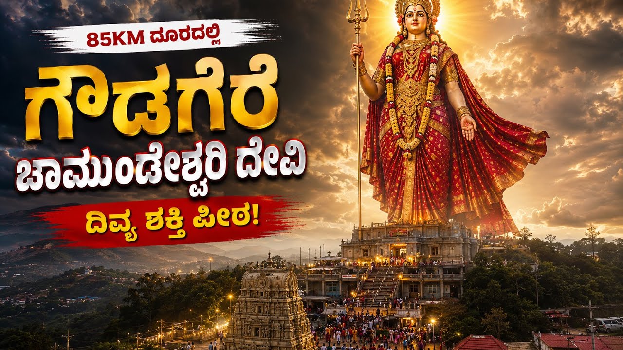 😢 ಇಲ್ಲಿ ಬೇಡಿಕೊಂಡ್ರೆ ಚಾಮುಂಡಿ ಅಮ್ಮ ಕೈ ಬಿಡಲ್ಲ ಅಂತೆ! | ಗೌಡಗೆರೆ 🔱 ಚಾಮುಂಡೇಶ್ವರಿ ಅಮ್ಮನ ಅದ್ಭುತ ಶಕ್ತಿ | 