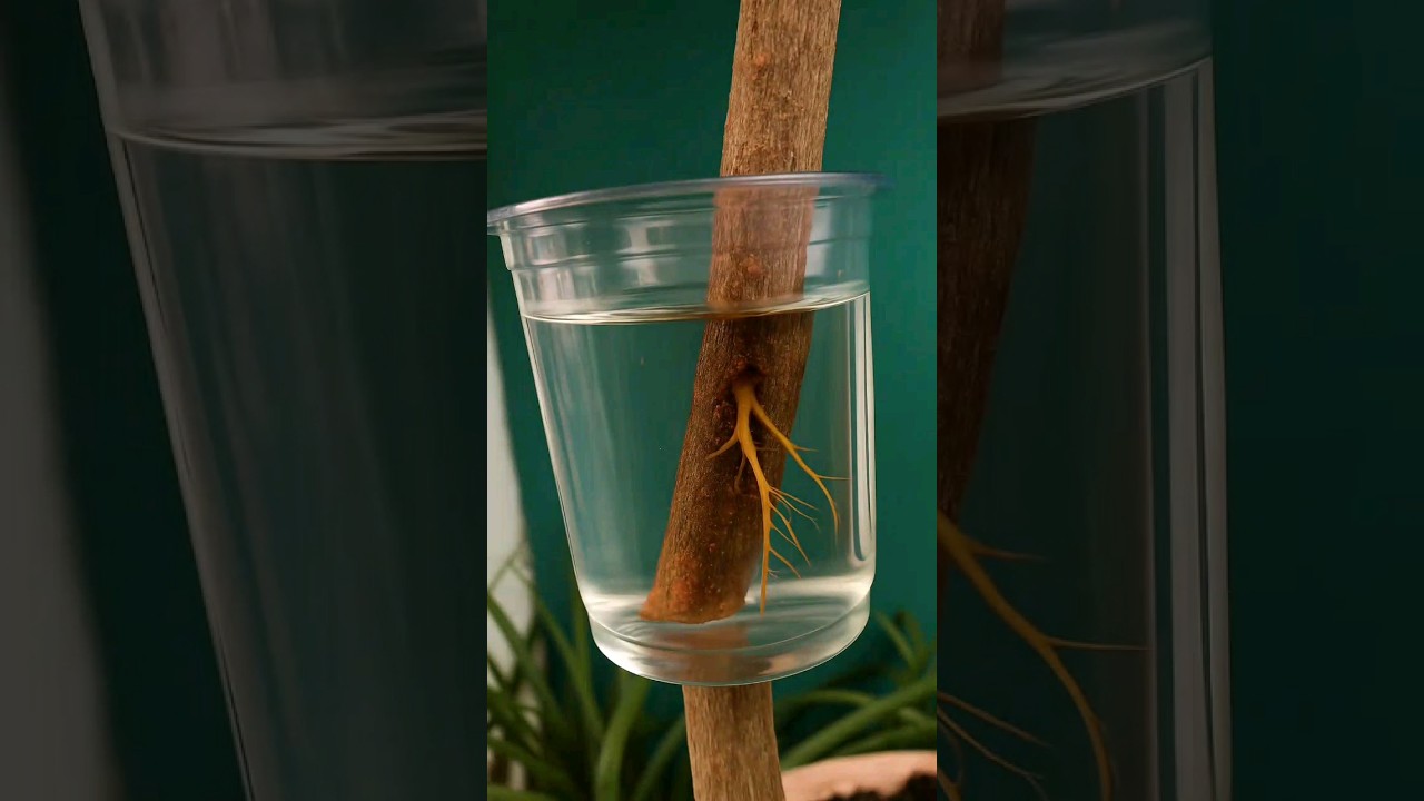 This UNIQUE Air Layering in Water Will Blow Your Mind! 🌱 (No Soil Needed!)