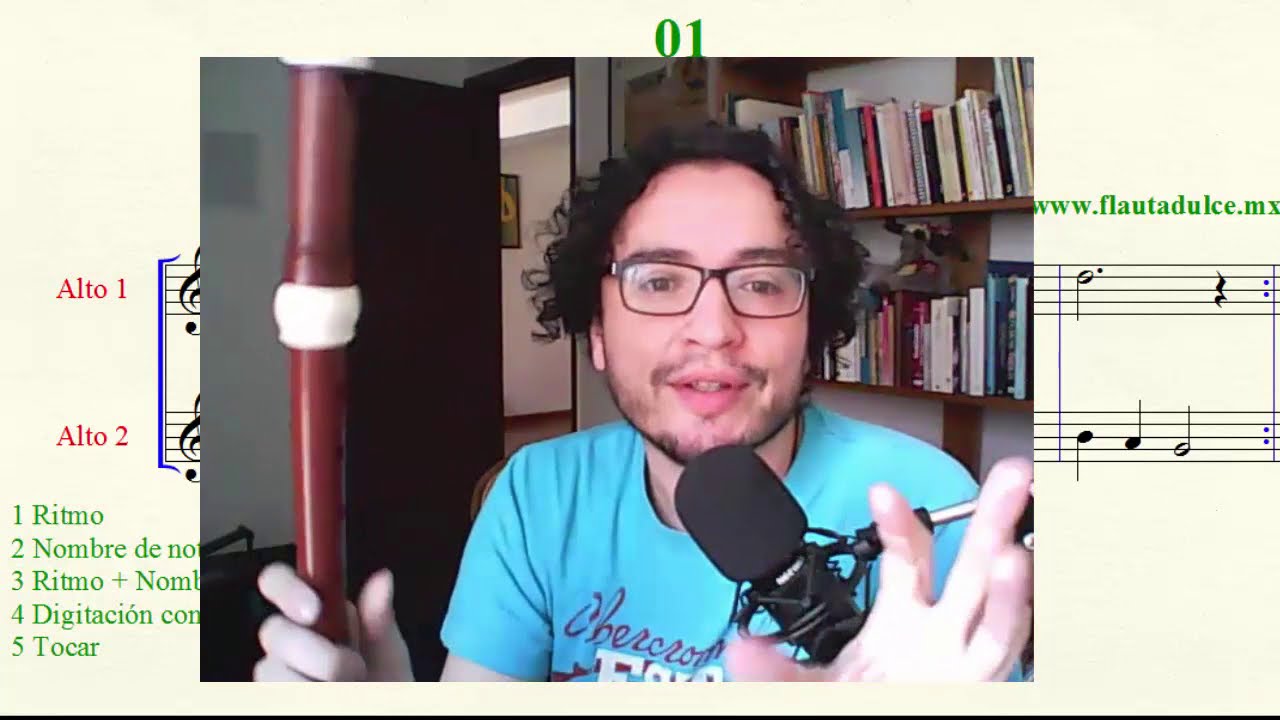 01 Nuevo  Curso Flauta dulce  Alto !!!