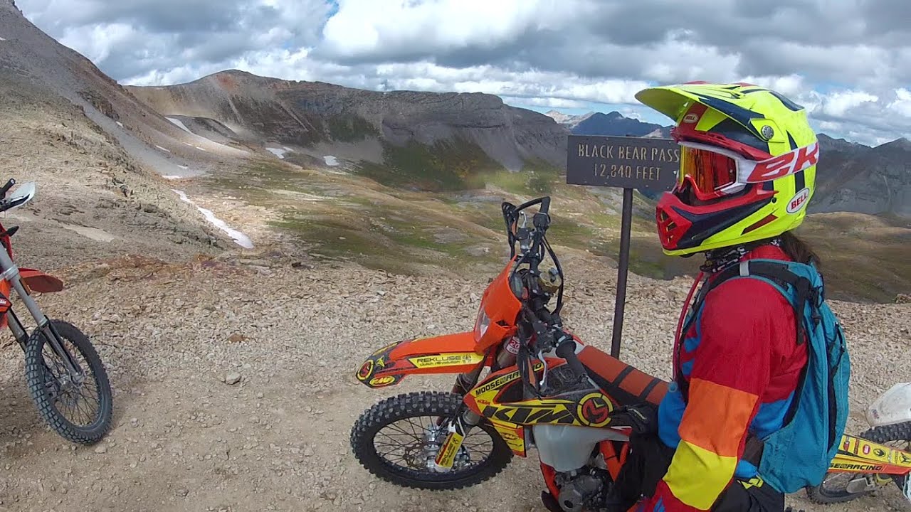 Black Bear Pass, CO - 2019 - GoPro - Dirtbikes Downhill - pt.1