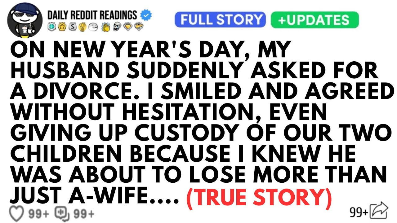 ON NEW YEAR'S DAY, MY HUSBAND SUDDENLY ASKED FOR A DIVORCE. I SMILED AND AGREED WITHOUT HESITATION..