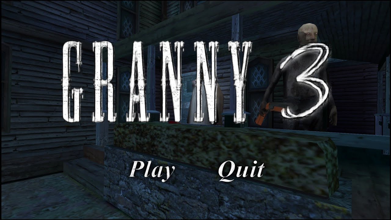 GRANNY 3 FULL GAMEPLAY TRAIN ESCAPE