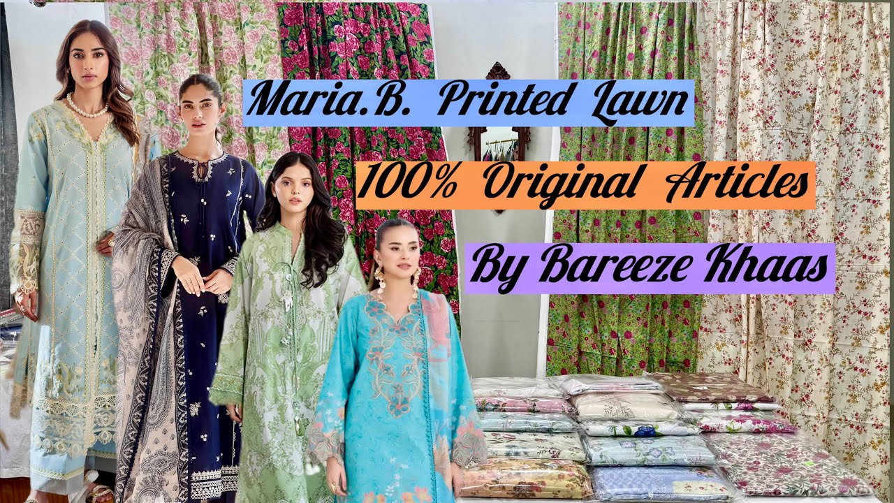 Maria.B Printed Lawn Collection 2026 || 100% Original Lawn Suits || Latest Summer Designs