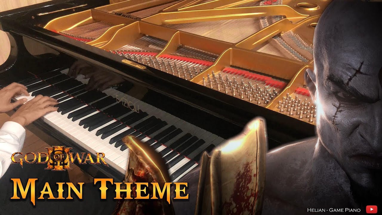 God of War III Main Menu - Piano